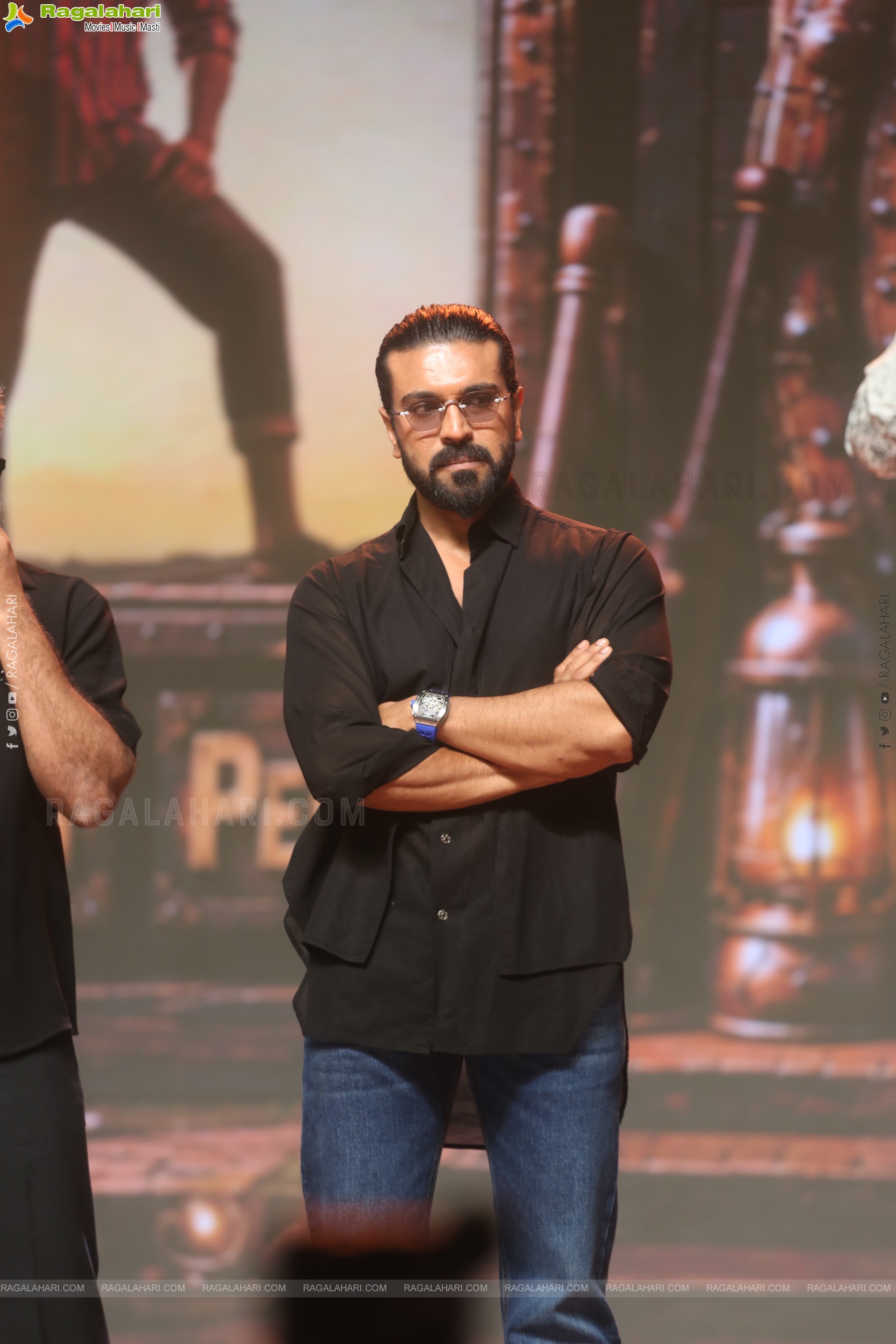 Ram Charan at Peddi Movie Blockbuster Celebrations, HD Gallery