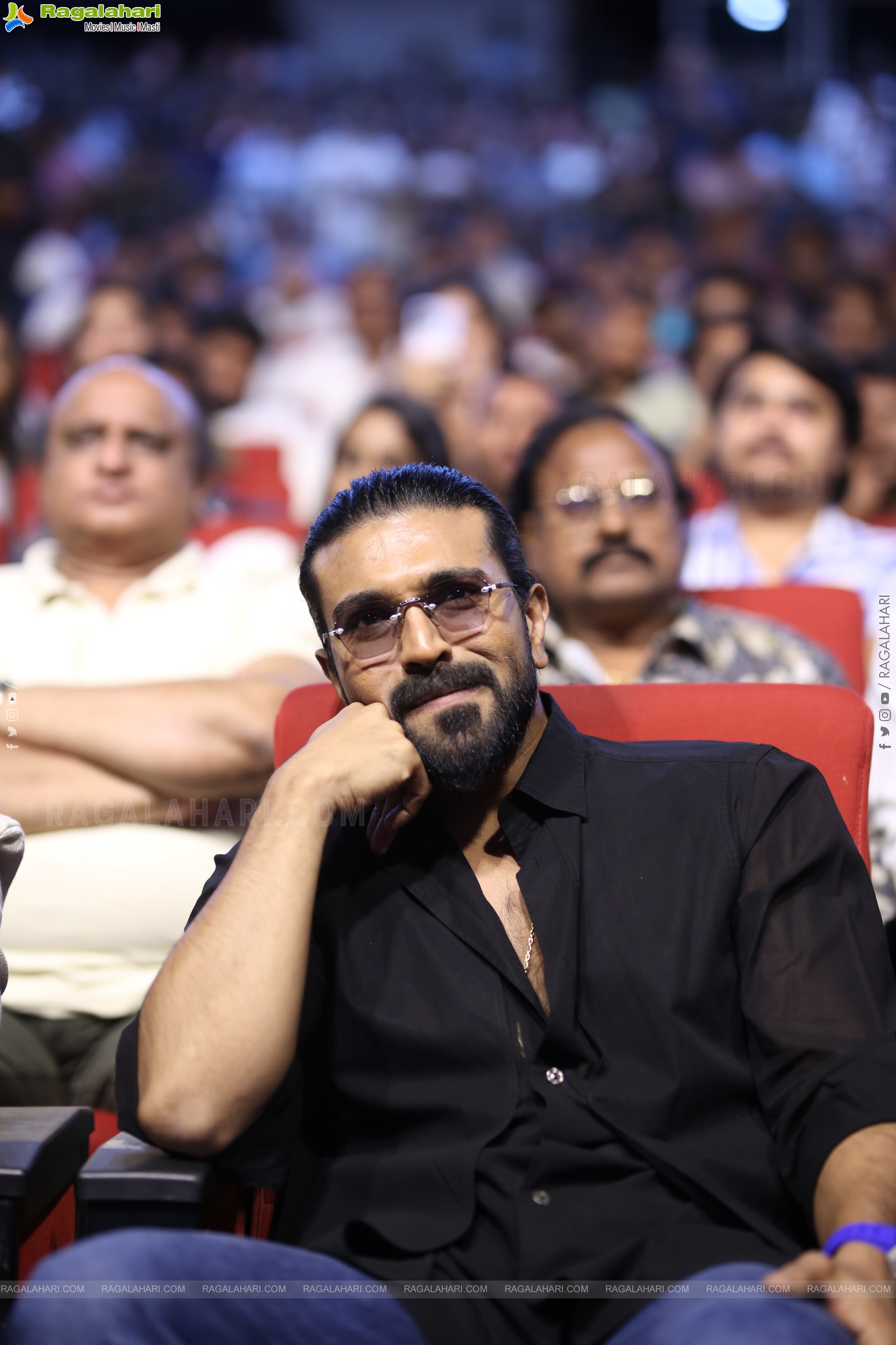 Ram Charan at Peddi Movie Blockbuster Celebrations, HD Gallery