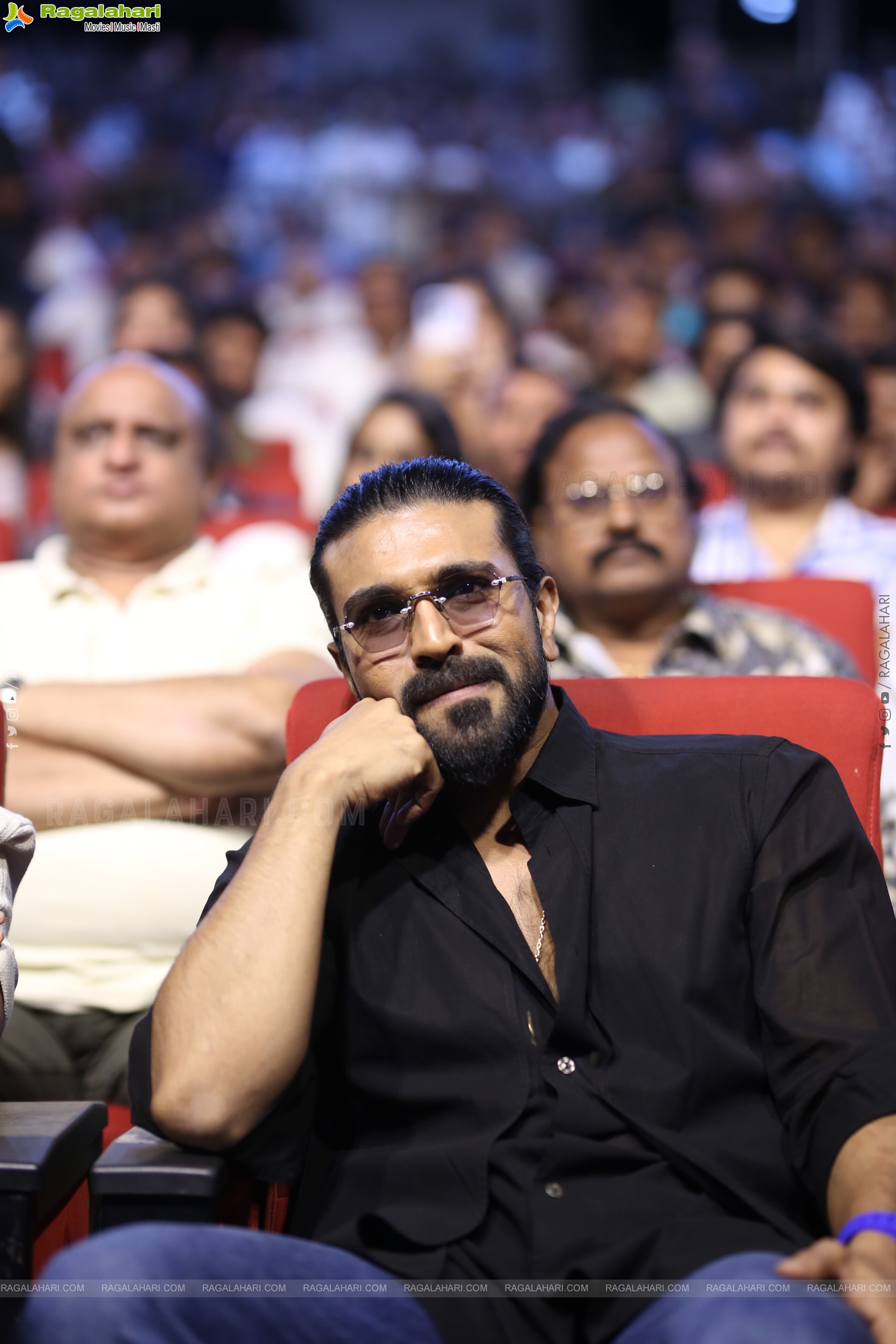 Ram Charan at Peddi Movie Blockbuster Celebrations, HD Gallery