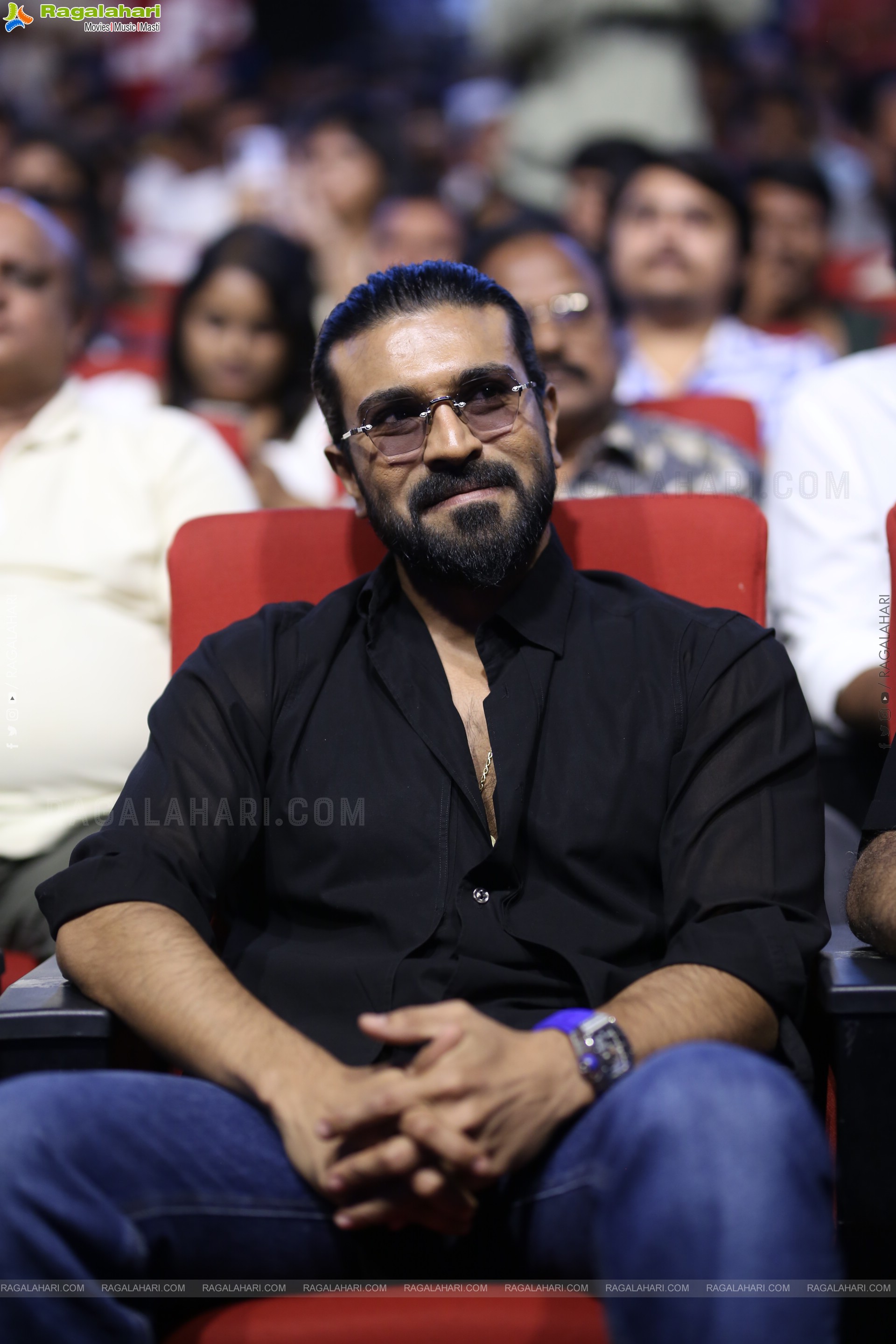 Ram Charan at Peddi Movie Blockbuster Celebrations, HD Gallery