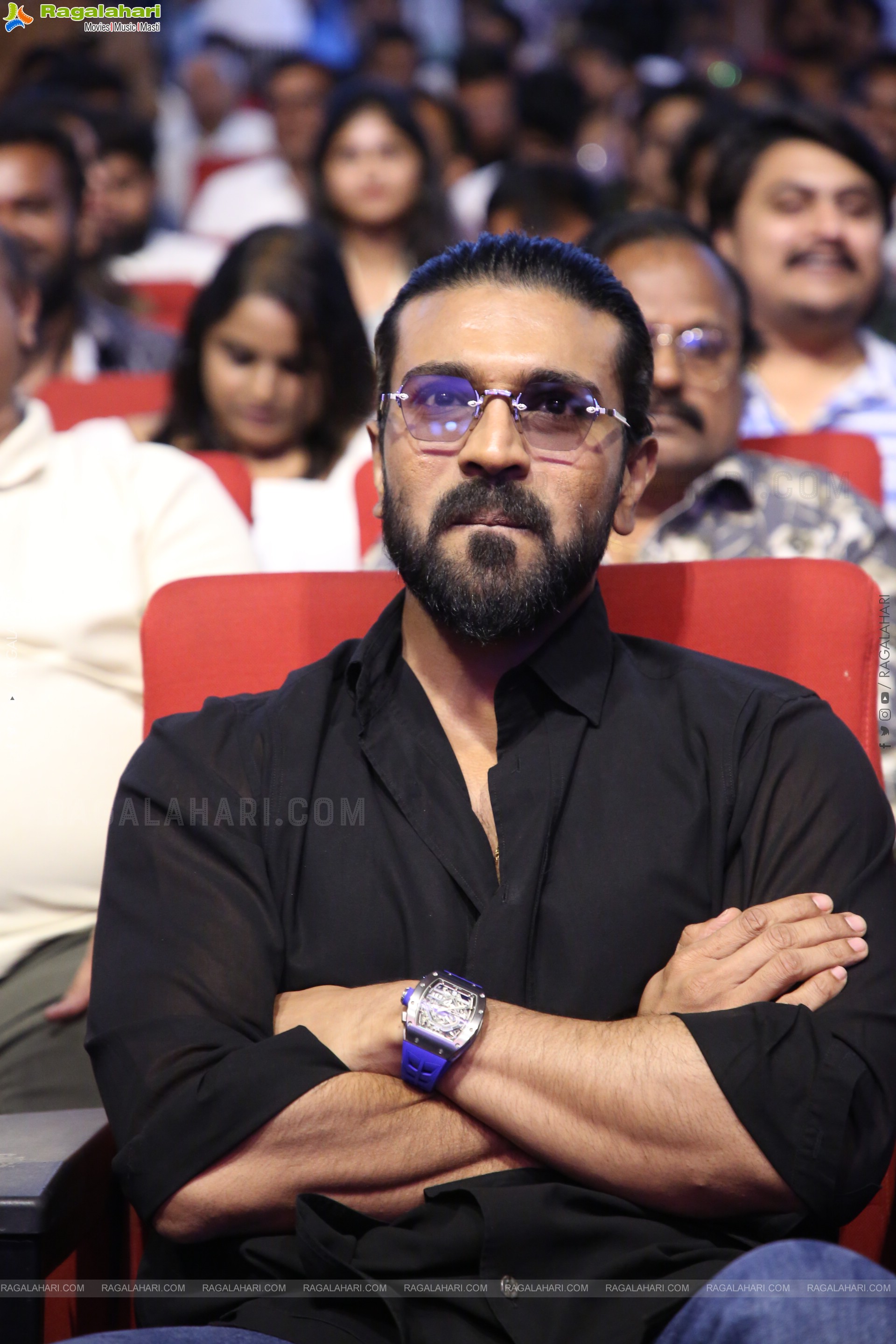 Ram Charan at Peddi Movie Blockbuster Celebrations, HD Gallery