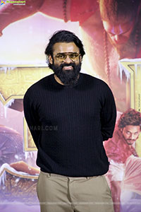 Sai Dharam Tej at Hanuman 3D Trailer Launch Event