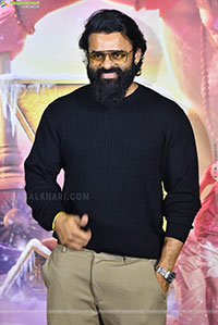 Sai Dharam Tej at Hanuman 3D Trailer Launch Event