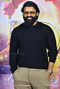 Sai Dharam Tej at Hanuman 3D Trailer Launch Event