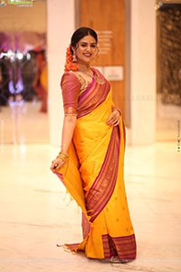 Sree Mukhi at Maa Inti Bangaram Prerelease Event