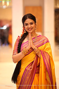 Sree Mukhi at Maa Inti Bangaram Prerelease Event
