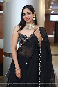 Swetha Kanduri stills in Black Designer Dress, HD Gallery