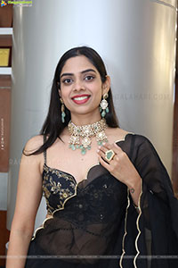 Swetha Kanduri stills in Black Designer Dress, HD Gallery