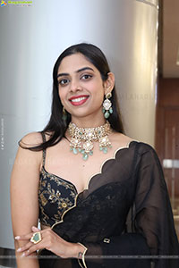 Swetha Kanduri stills in Black Designer Dress, HD Gallery