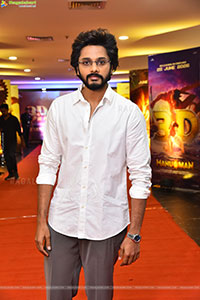 Teja Sajja at Hanuman 3D Trailer Launch Event