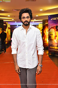 Teja Sajja at Hanuman 3D Trailer Launch Event