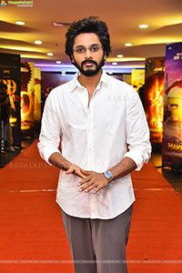Teja Sajja at Hanuman 3D Trailer Launch Event
