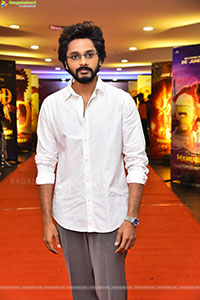 Teja Sajja at Hanuman 3D Trailer Launch Event