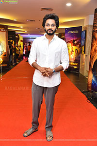 Teja Sajja at Hanuman 3D Trailer Launch Event