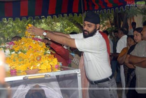 Stars pay Homage to Mallikharjuna Rao