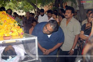 Stars pay Homage to Mallikharjuna Rao