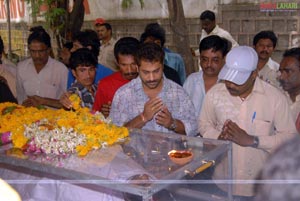 Stars pay Homage to Mallikharjuna Rao