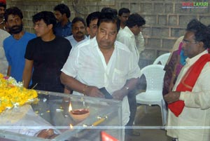 Stars pay Homage to Mallikharjuna Rao