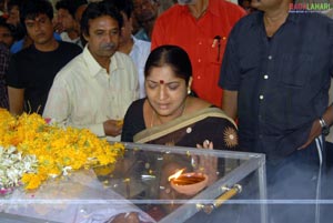 Stars pay Homage to Mallikharjuna Rao