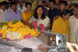 Stars pay Homage to Mallikharjuna Rao