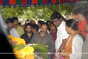 Stars pay Homage to Mallikharjuna Rao