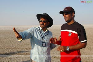 Magadheera Working Stills