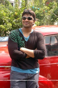 Manoj at Manoj-Sheena Film Muhurat