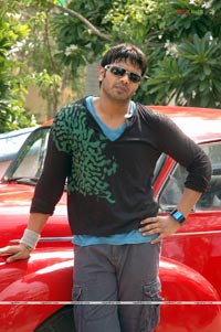 Manoj at Manoj-Sheena Film Muhurat