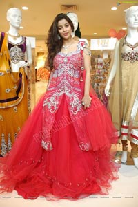 Beautiful Madhurima in Red Designer Frock