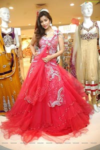 Beautiful Madhurima in Red Designer Frock