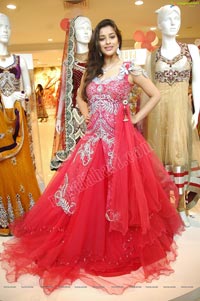 Beautiful Madhurima in Red Designer Frock