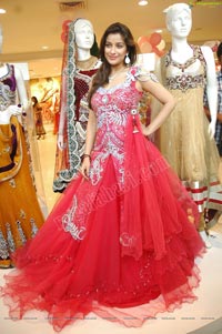 Beautiful Madhurima in Red Designer Frock