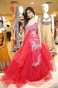 Beautiful Madhurima in Red Designer Frock