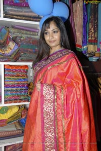 Beautiful Madhavi Latha in Yellow Saree