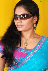 Model Lavanya in Saree