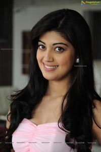 Photos of Praneetha in Sleeveless Pink Dress