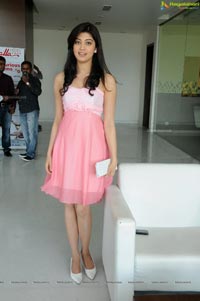 Photos of Praneetha in Sleeveless Pink Dress