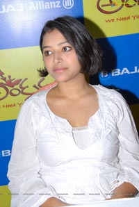 Swetha Basu Prasad at Bajaj Allianz launches Blood Donation Drive Inauguration