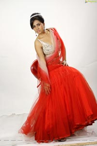 Srushti Dange in Red Dress - Hot Photo Shoot