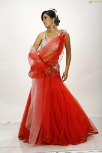 Srushti Dange in Red Dress - Hot Photo Shoot