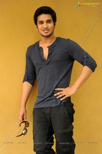 Nikhil Siddharth at Karthikeya Muhurat