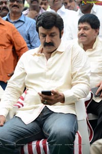 Nandamuri Balakrishna at SLV Cinema, Satyadeva film Muhurat