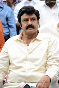 Nandamuri Balakrishna at SLV Cinema, Satyadeva film Muhurat