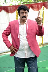 Nandamuri Balakrishna at SLV Cinema, Satyadeva film Muhurat