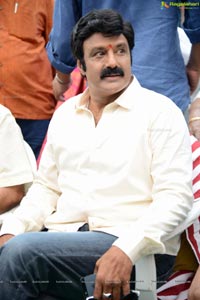 Nandamuri Balakrishna at SLV Cinema, Satyadeva film Muhurat