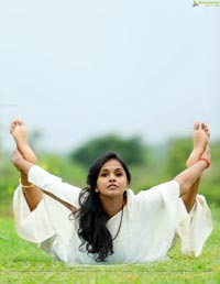 Smita Yoga Day Photo Shoot