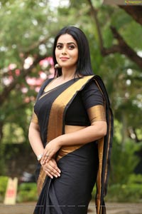 Poorna in Black Saree