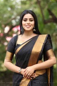 Poorna in Black Saree