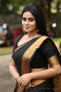 Poorna in Black Saree