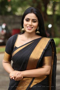 Poorna in Black Saree